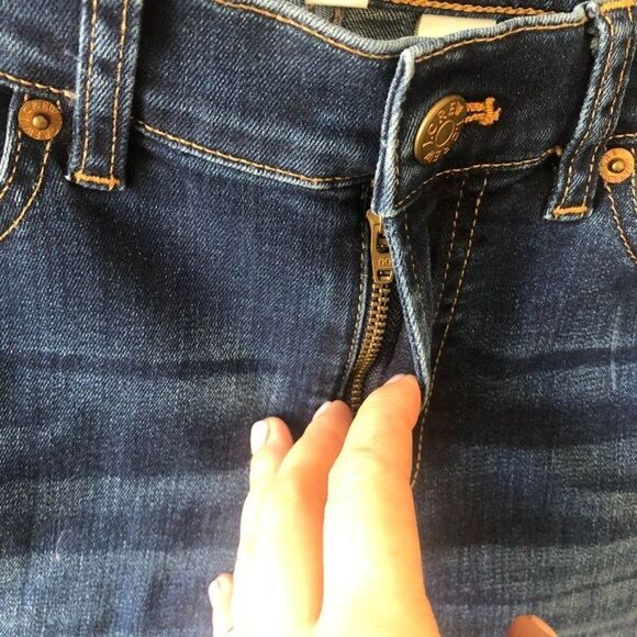 J. Crew 27 / 26‎ Stretch Dark Wash Skinny Jeans - Picture 4 of 8